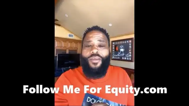 Anthony Anderson talks about A new way to invest that requires absolutely no money at all.